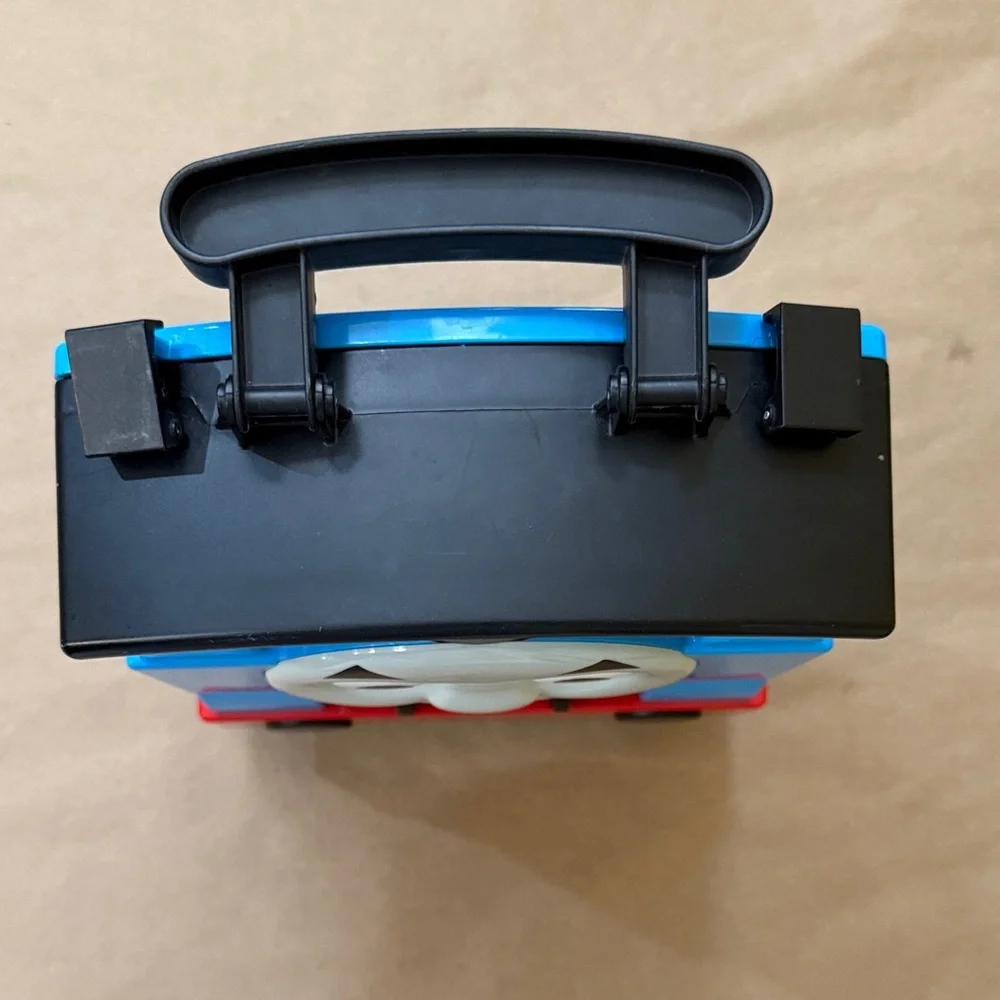 Thomas & Friends Take-n-Play Tote-A-Train Storage Case with 4 Toy Trains